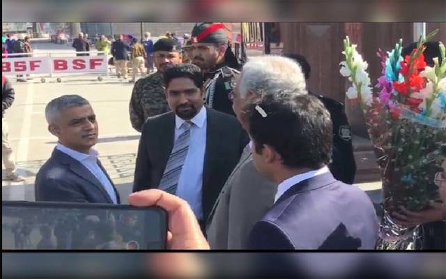 لندن کے میئر صادق امان خان کی لاہور آمد، پرتپاک استقبال