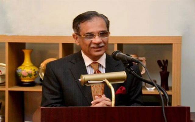 کوئی عدالت پر دباؤ ڈال کر فیصلہ نہیں لے سکتا: چیف جسٹس پاکستان