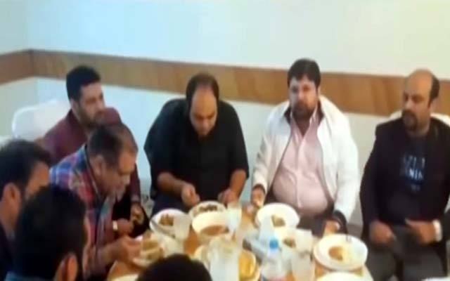 معروف کاروباری شخصیات کے اعزاز میں ظہرانے کا اہتمام