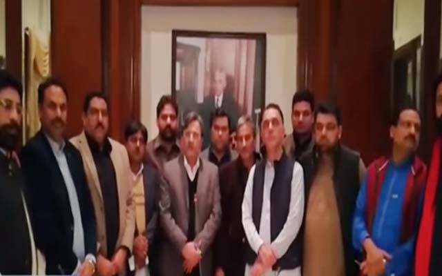 پرویز ملک کی وائس چیئرمینوں کے12 رکنی وفد سے ملاقات