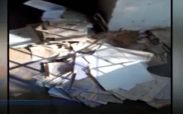 اسلامی سمٹ مینار کا تہہ خانہ سیوریج کے پانی سے بھر گیا