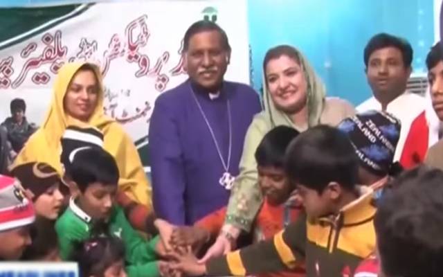 چائلڈ پروٹیکشن بیورو میں کرسمس تقریب، مسیحی برادری کی بڑی تعداد شریک