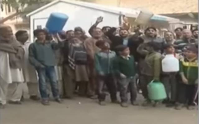 سمن آباد: جناح کالونی میں واٹر فلٹریشن پلانٹ بند،شہری سراپا احتجاج 