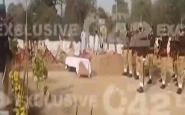 جنرل ریٹائرڈ خالد شمیم مرحوم کی نماز جنازہ ادا کر دی گئی