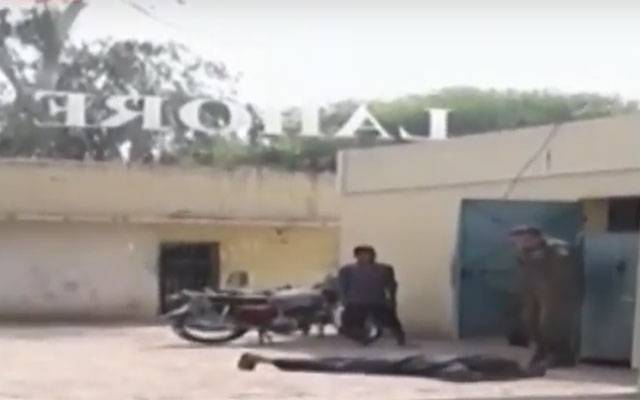 نشتر کالونی: پولیس کا زیر حراست ملزم پر تشدد