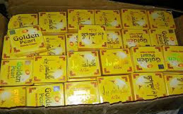 جعلی گولڈن پرل بیوٹی کریم تیار کرنے والے دویونٹ سیل