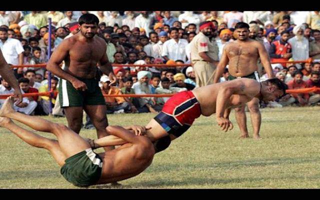 کبڈی ٹورنامنٹ: چندرائے میں گبرو نوجوانوں کا کھیل کبڈی کھیلا گیا 