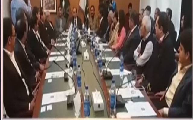 لاہور، کراچی کے مشہور صنعتکاروں کا ٹیوٹا سیکرٹریٹ کا دورہ