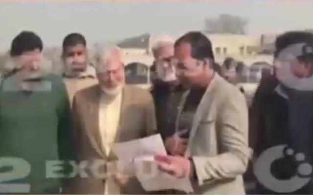 خواجہ احمد حسان کا گلبرگ سپورٹس کمپلیکس کا دورہ