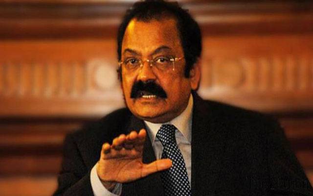 زینب کے قاتل کا بین الاقوامی گروہ سے کوئی تعلق نہیں: رانا ثناء اللہ
