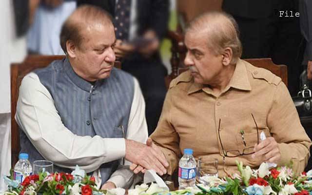 شریف برادران کی ملاقات، سینیٹ الیکشن کیلئے امیدوارں کے ناموں پر غور