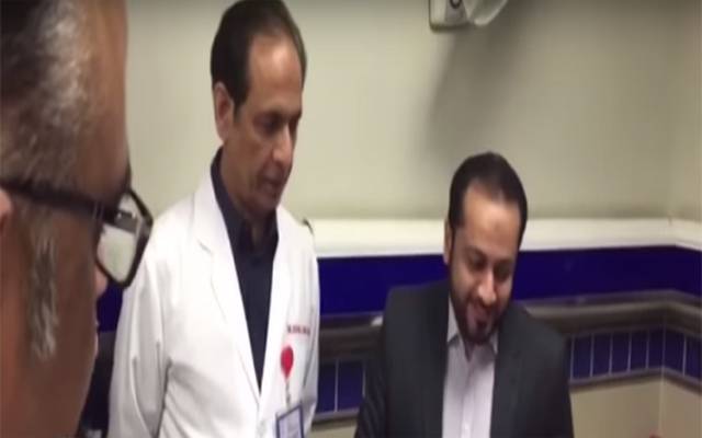 صوبائی وزیر پرائمری ہیلتھ خواجہ عمران نذیر کا جناح ہسپتال کا دورہ