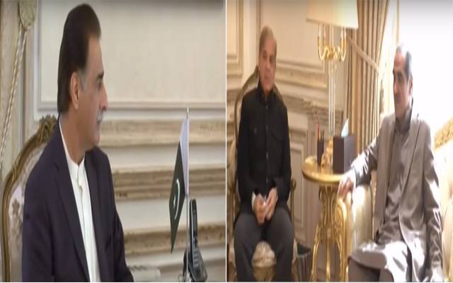 وزیر اعلی پنجاب شہباز شریف سے ایاز صادق ، خواجہ سعد رفیق کی ملاقات