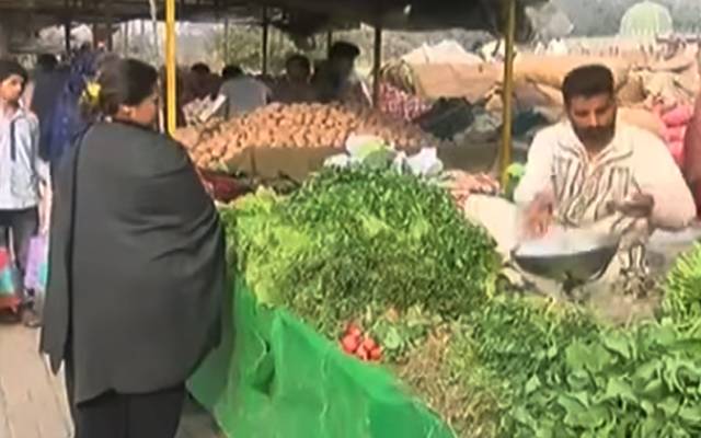 شادمان اتوار بازار، گزشتہ ہفتہ کی نسبت سبزیوں کی قیمتوں میں کمی