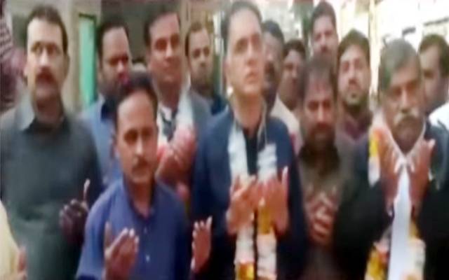 شالیمار زون، چوہدری شہبازاحمد نے گلیوں کی تعمیر کے کام کا افتتاح کیا