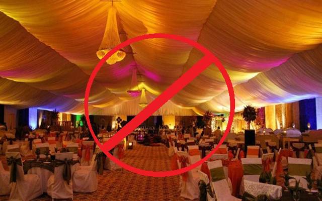 ایل ڈی اے نے شہر میں غیر قانونی شادی ہالز کےخلاف شکنجہ کس لیا
