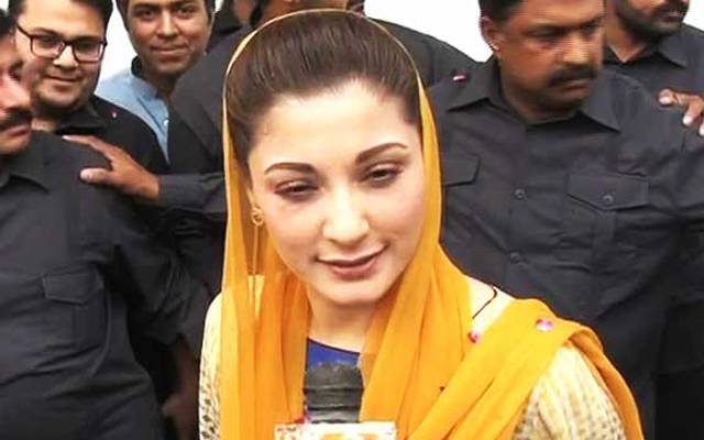 مسلم لیگ نون کی رہنما مریم نواز کا این اے 120 کا اچانک دورہ