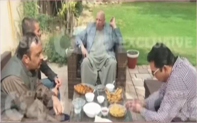 تحریک انصاف رہنما چوہدری سرور سے پی ٹی آئی یورپ کے وفد کی ملاقات