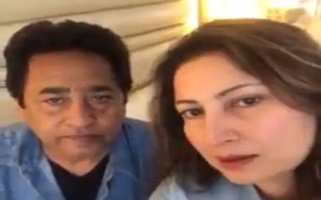 سید نور نے اپنی سالگرہ اپنی بیگم صائمہ کے ہمراہ منائی