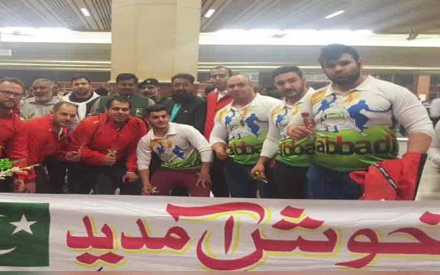 ایرانی کبڈی ٹیم کی لاہور آمد،چیمپئن شپ میں ملک بھر سے ٹیمیں شرکت کریں گی