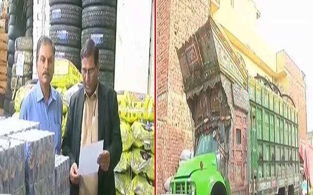 کسٹمز حکام نے کروڑوں روپے کے سمگل شدہ سامان سے بھرے 2 ٹرک پکڑ لیے