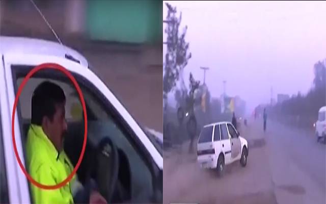 سٹی42 کی ٹیم نے ٹرک ڈرائیوروں کو لوٹنے والا جعلی وارڈن بے نقاب کر دیا