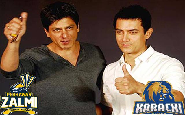 کنگ خان اور مسٹر پرفیکشنسٹ عامر خان کی پی ایس ایل میچ دیکھنے کیلئے لاہور آمد