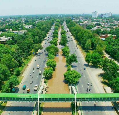 کینال روڈ کی خوبصورتی میں مزید اضافہ کرنے کیلئے حکومت کا بڑا اقدام