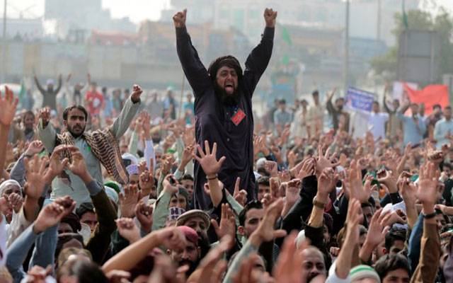 تحریک لبیک کا دھرنا جاری، مطالبات کیلئے حکومت کو ڈیڈلائن دیدی