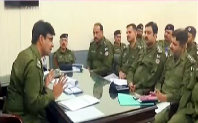 ایس پی اقبال ٹاؤن کی سربراہی میں سیکیورٹی معاملات پر کرائم میٹنگ
