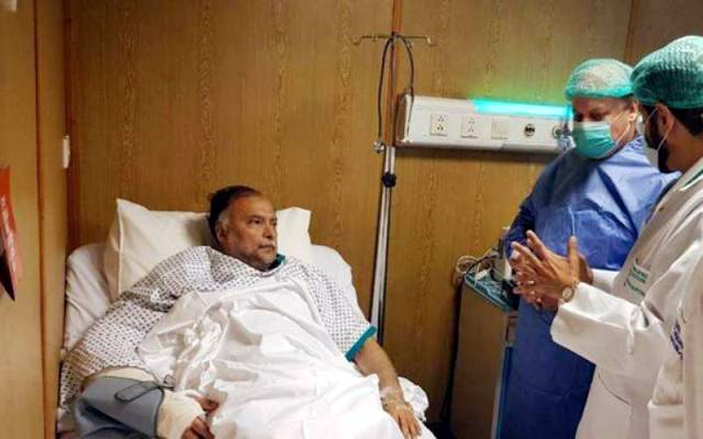 وفاقی وزیرداخلہ کی طبعیت پہلےسے بہتر،سیاسی شخصیات کی آمدکا سلسلہ جاری