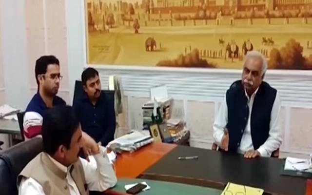 ملک سیف الملوک کھوکھرکی میئرلاہورسےملاقات،ترقیاتی منصوبوں پرتبادلہ خیال