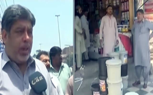 شالیمار زون: ڈپٹی چیف آفیسر کی سربراہی میں تجاوزات کیخلاف کریک ڈاؤن