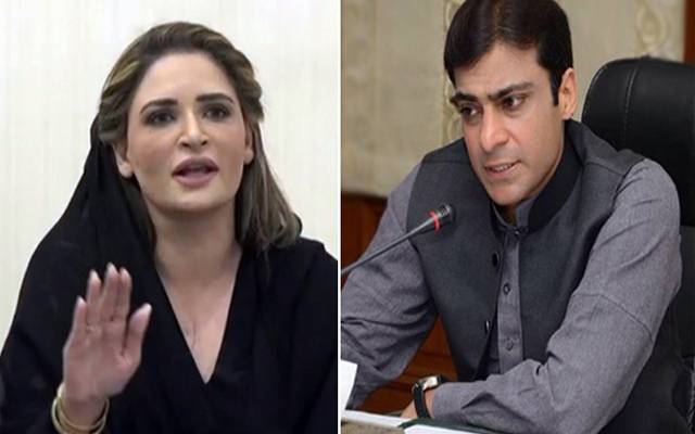 عائشہ احد کو دھمکیاں دینے پر حمزہ شہباز شریف سپریم کورٹ طلب