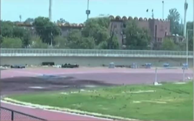 نشترپارک سپورٹس کمپلیکس:اتھلیٹکس ٹریک کی تنصیب کا کام حتمی مراحل میں داخل