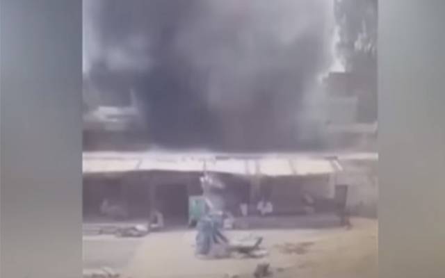  کاہنہ پولیس سٹیشن کے قریب دھماکہ 