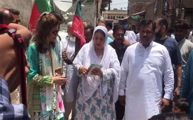 ڈاکٹر یاسمین راشد نےگاؤ شالہ سے انتخابی مہم کا آغاز کردیا