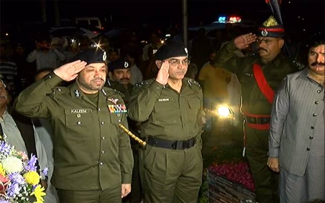 وطن کیلئے جان قربان کرنے والے پولیس اہلکاروں کو سلام