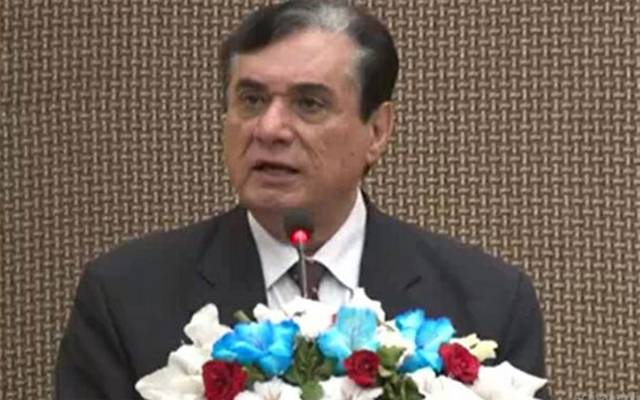 جسٹس جاوید اقبال کی نیب افسروں سے ملاقات