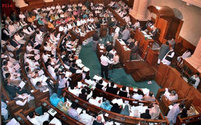 پنجاب اسمبلی کے نو منتخب ارکان نے حلف اُٹھا لیا