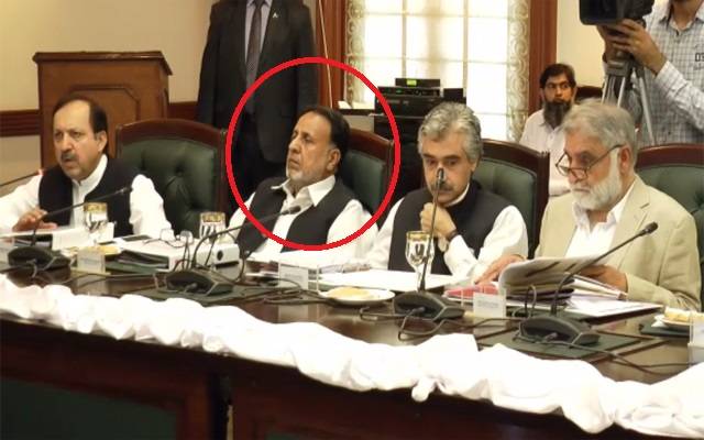 جاگتے رہو کی صدائیں لگانے والے محمود الرشید اجلاس میں خود سو گئے
