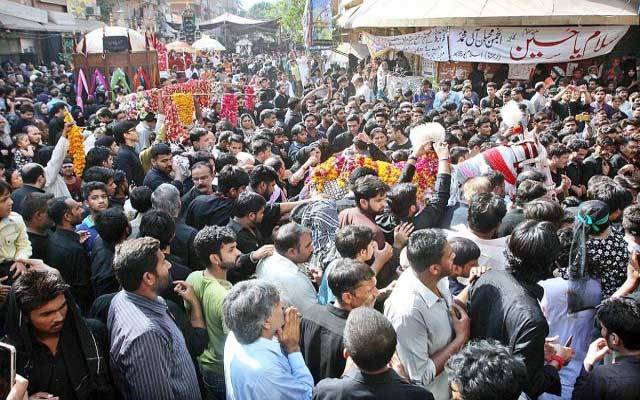 امام بارگاہوں میں مجالس کا اہتمام، سکیورٹی کے سخت انتظامات