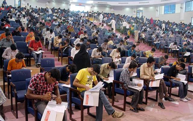 میڈیکل کالجوں میں داخلے کیلئے انٹری ٹیسٹ کا انعقاد