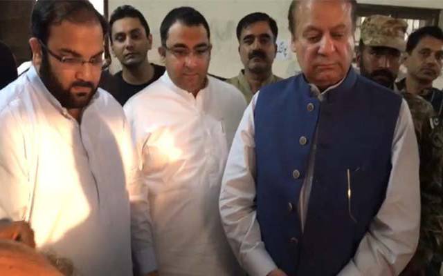 نوازشریف شناختی کارڈ نہ ہونے کے باعث ووٹ کاسٹ نہ کر سکے