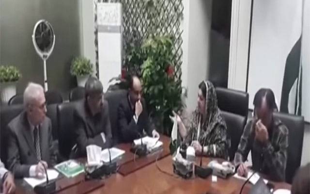 وزیر صحت سے عالمی ادارہ صحت کے وفد کی ملاقات