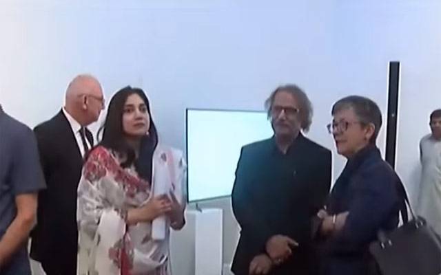 آسٹریلوی ہائی کمشنر مارگریٹ ایڈمسن کی نیشنل کالج آف آرٹس آمد