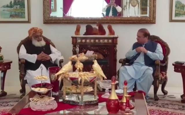 مولانا فضل الرحمان نے نواز شریف کو بڑی دعوت دیدی