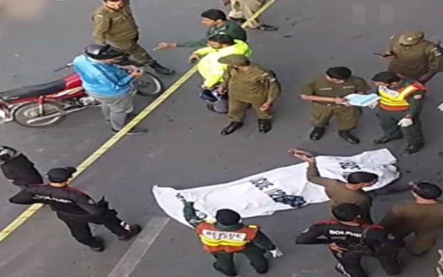 اچھرہ میں موٹرسائیکل سوار نے پل سے کود کر خودکشی کرلی