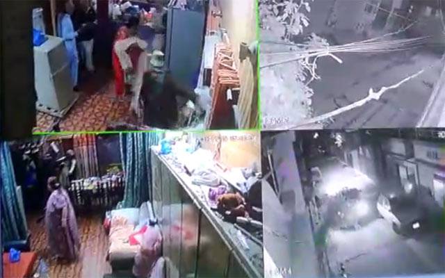 لاہور میں فلمی انداز میں ڈکیتی ، فوٹیج منظر عام پر آگئی
