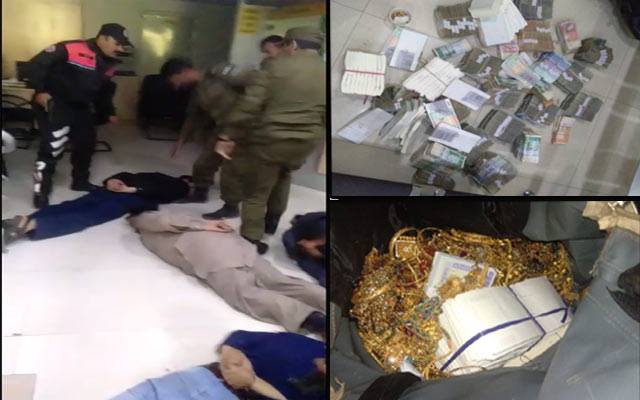 ستوکتلہ میں ڈولفن اور پیرو فورس نے بینک ڈکیتی کی کوشش ناکام بنادی 